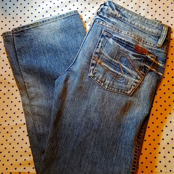Silver Jeans Women's Blue Denim - Picture 1 of 5